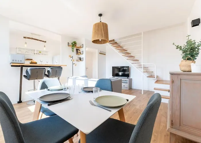 公寓 4 Personnes - 2 -fibre - Balcon - Confort *