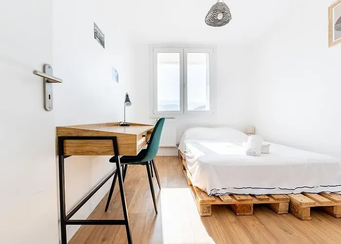 公寓 4 Personnes - 2 -fibre - Balcon - Confort 格勒诺布尔