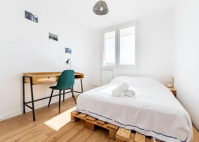公寓 4 Personnes - 2 -fibre - Balcon - Confort